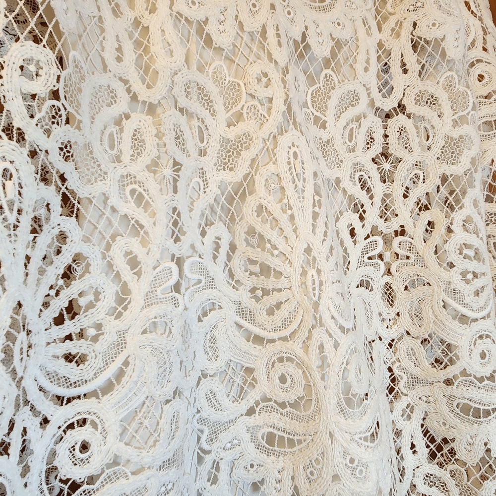 Calypso St. Barth Women's Magnolia Dress in White, Size S?, $495 NWOT - Picture 5 of 12